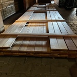 Ca. 55x Guyana Ipé Planken Geschaafd Country Grade, 18x90mm, lengte 50